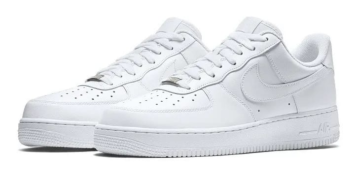 Tenis Nike Air Force One Blanco Clásico Zapato Hombre y Mujer